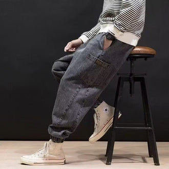 Cargo Jeans Men Fashion Brands