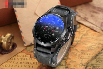 Men's large belt sports watch popular big dial men's watch