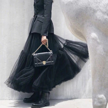 Women's Fashion Mesh Skirt