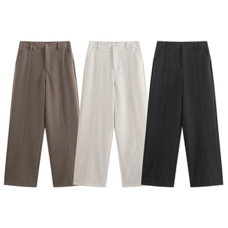 Straight Loose Elastic Casual Pants Men