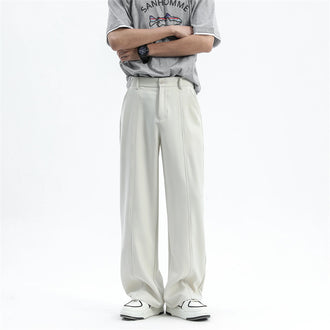 Straight Loose Elastic Casual Pants Men