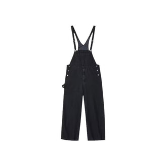 Jumpsuit Suspender Men's Business Shirt Wide Leg Pants