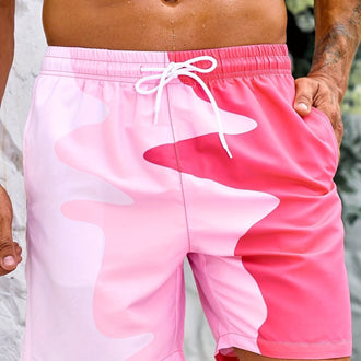 Men's 3D Digital Printing Popular Leisure Shorts