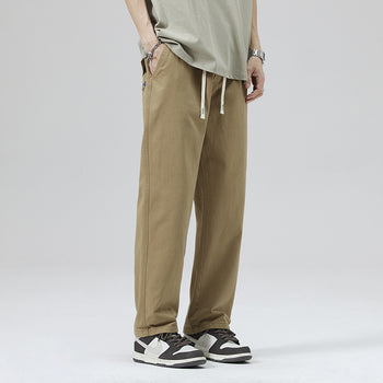 Japanese-style Retro Workwear Casual Pants Men