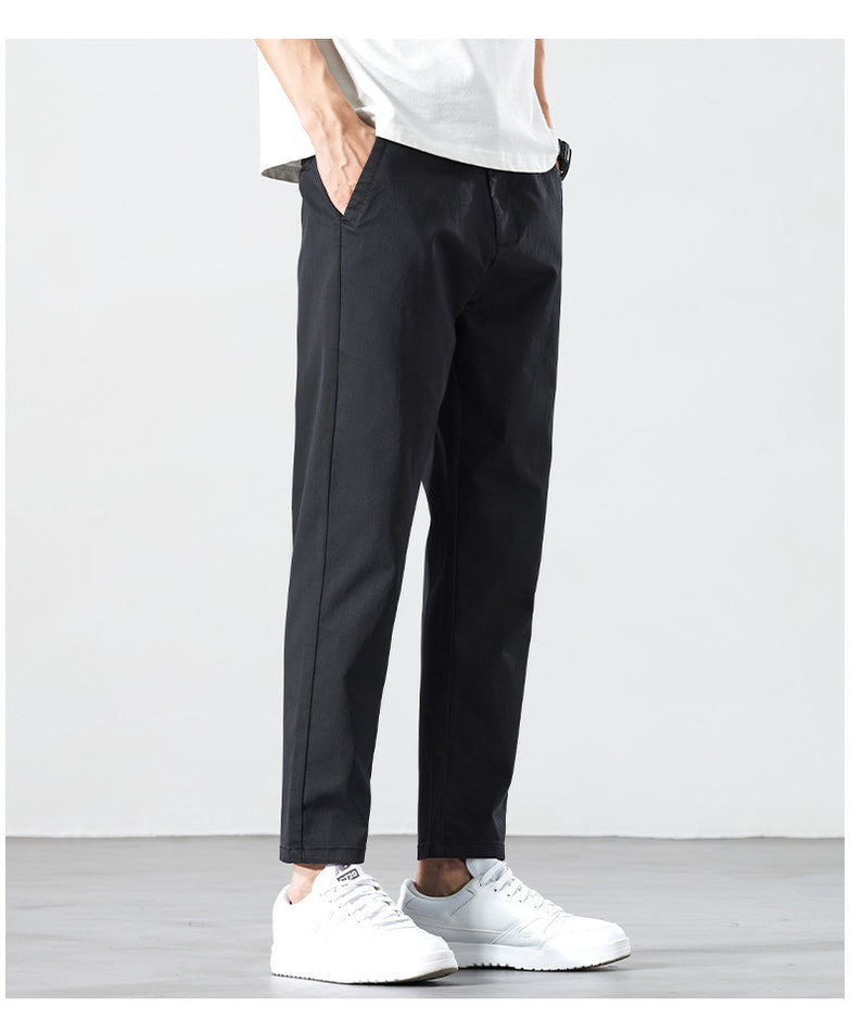 Summer Cropped Casual Pants For Men