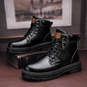 Martin Boots Men's British Style Retro