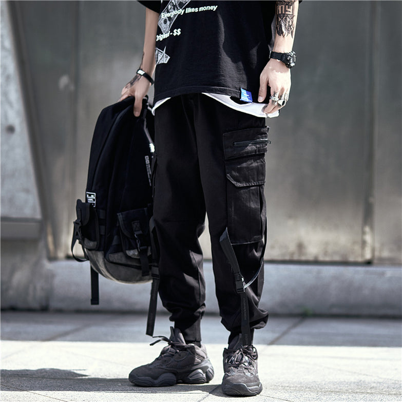 Hip-hop Pants Loose Straight Leg Casual Harem Pants Men