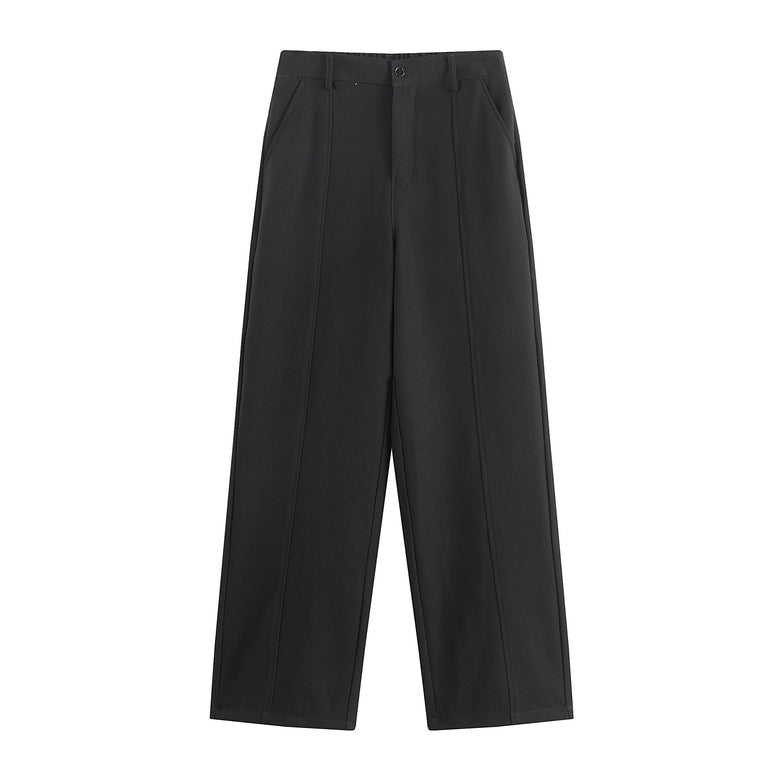 Straight Loose Elastic Casual Pants Men