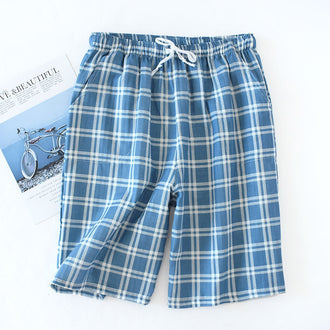 Cotton Cropped Pants Loose Casual Pajama Pants Summer