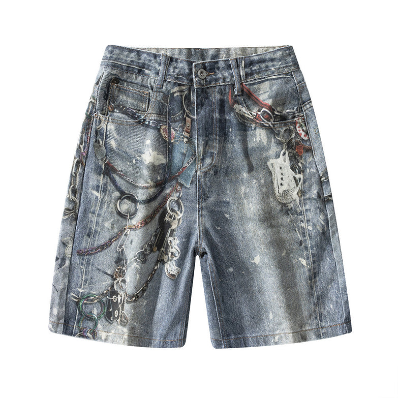 Men's Fried Salt Washed Street Shorts