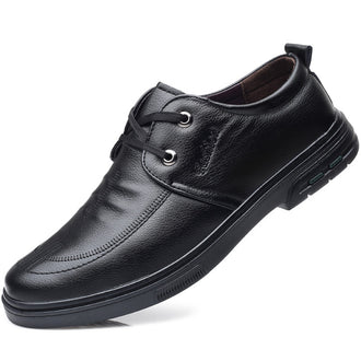 Men's Casual Leather Shoes British Style