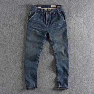 Stretch Men's Oversized Casual Trousers