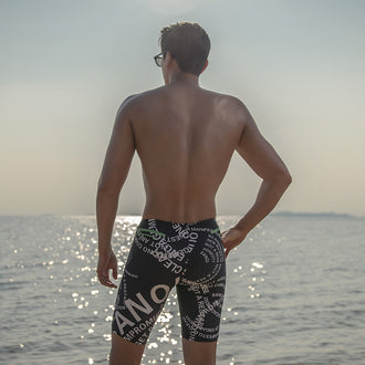 Men's Fashion Professional Boxer Swimming Trunks