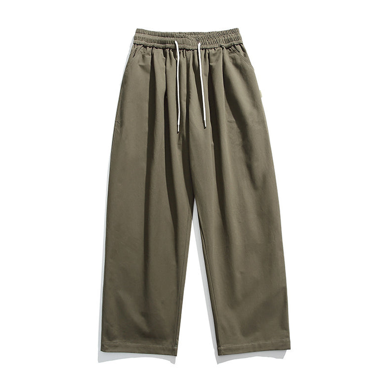 American Washed Pure Cotton Workwear Pants Men