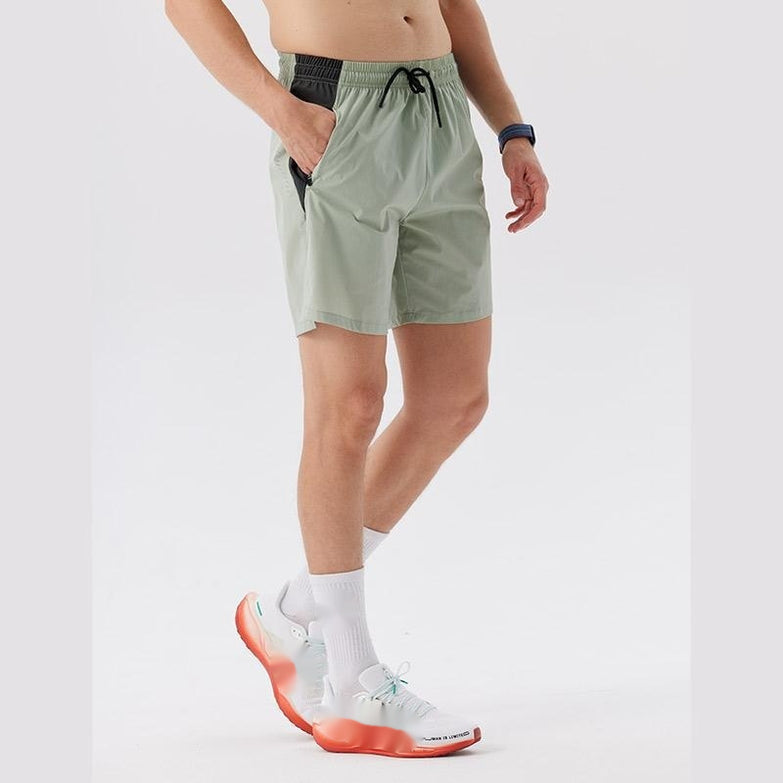 Sports Shorts Loose Outdoor Casual Basketball Running Training Workout Cropped Pants Men