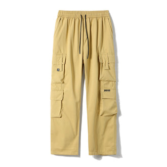 Retro Functional Multi-pocket Cargo Pants Men