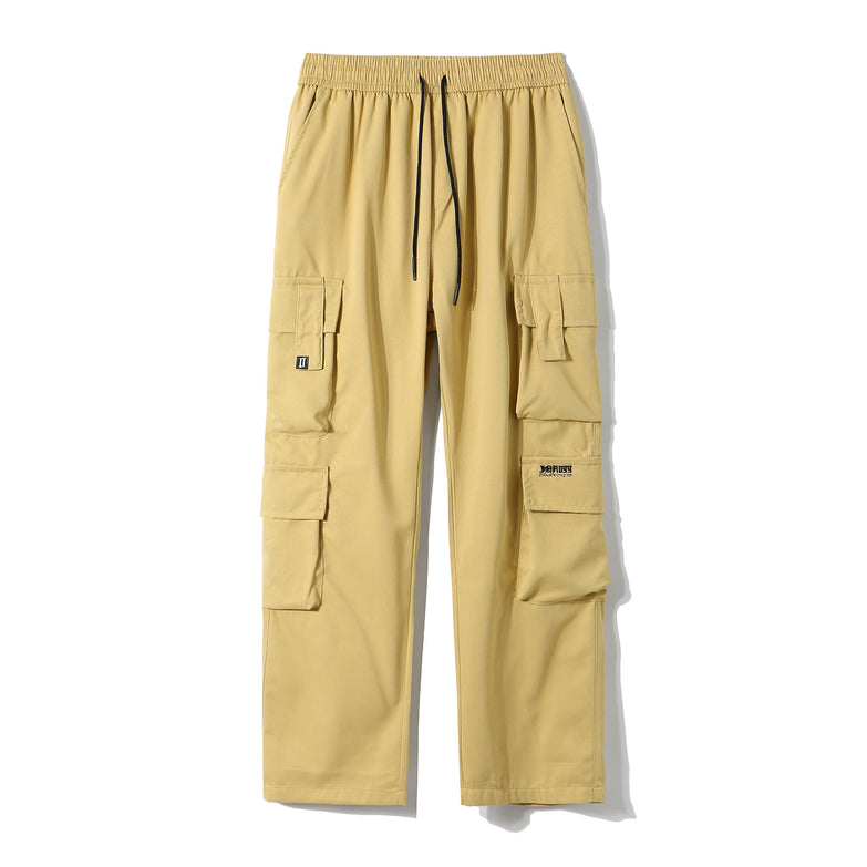 Retro Functional Multi-pocket Cargo Pants Men
