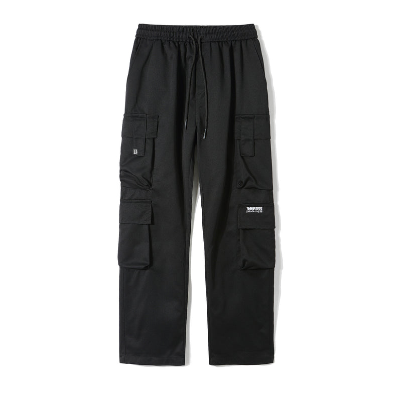 Retro Functional Multi-pocket Cargo Pants Men