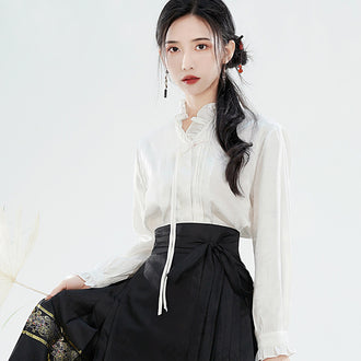 Women's Fashion Casual Horse-face Skirt