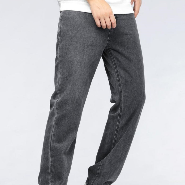 Men's Simple Casual Extra Long Jeans