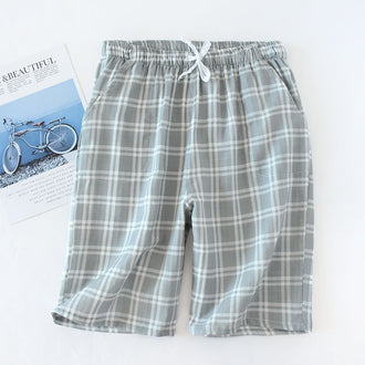Cotton Cropped Pants Loose Casual Pajama Pants Summer