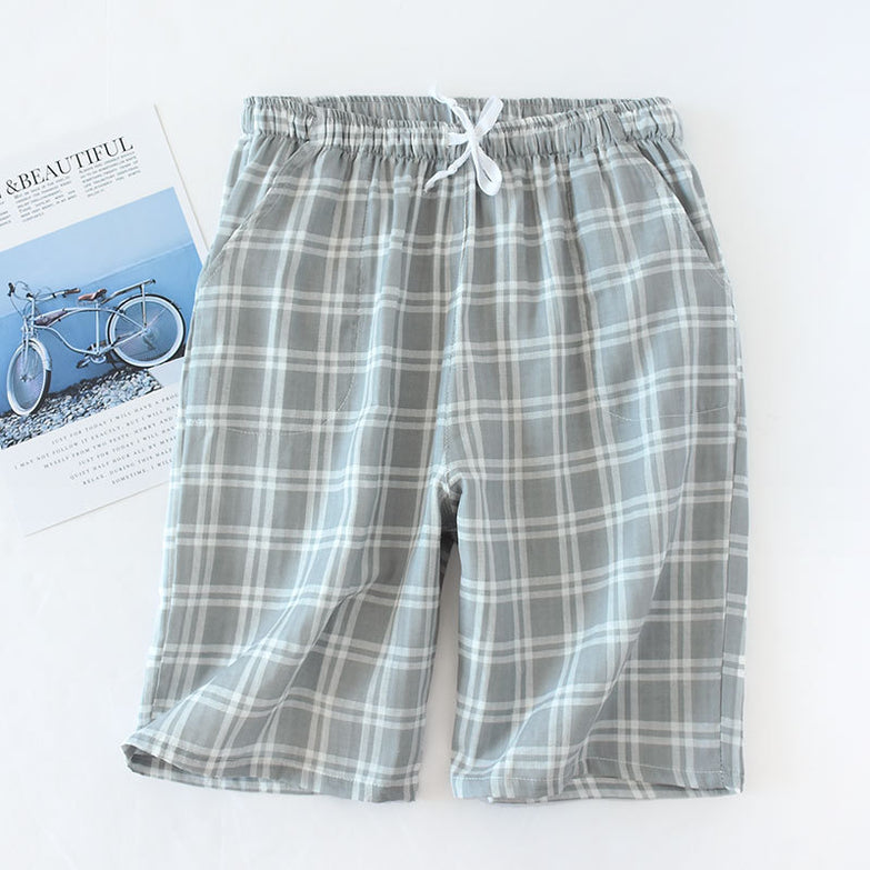 Cotton Cropped Pants Loose Casual Pajama Pants Summer